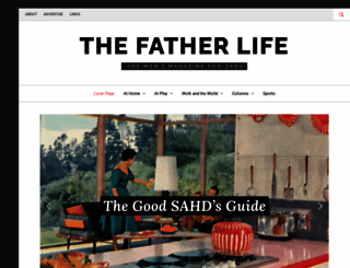 thefatherlife.com screenshot