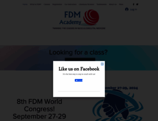 thefdmacademy.com screenshot