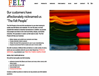 thefeltpeople.com screenshot