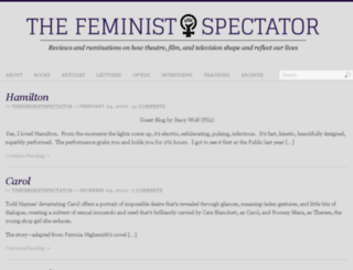 thefeministspectator.com screenshot