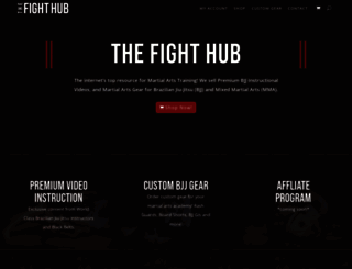 thefighthub.com screenshot