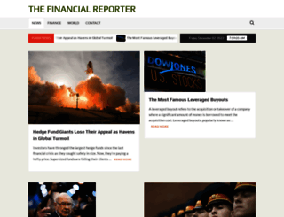 thefinancial-reporter.com screenshot