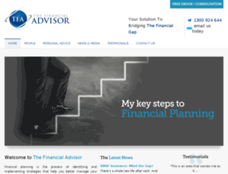 thefinancialadvisor.com.au screenshot