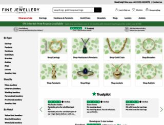 thefinejewellerycompany.com screenshot