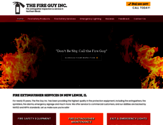 thefireguyinc.com screenshot