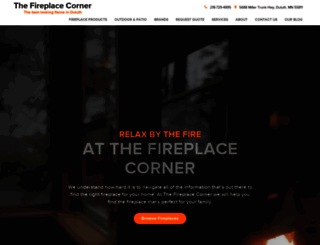 thefireplacecorner.com screenshot