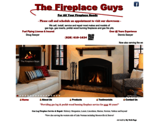 thefireplaceguysnc.com screenshot