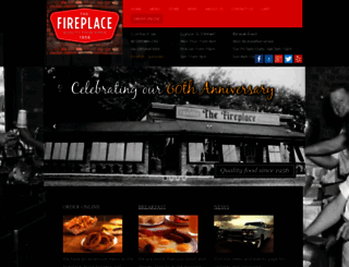 thefireplacerestaurant.com screenshot