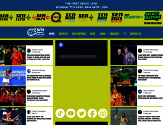thefirstserve.com.au screenshot