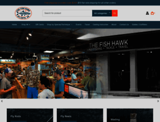 thefishhawk.com screenshot