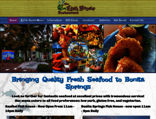 thefishhouserestaurants.com screenshot