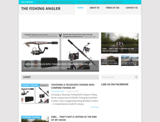 thefishingangler.com screenshot