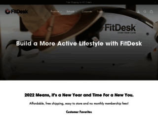thefitdesk.com screenshot
