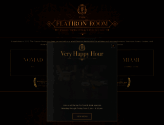 theflatironroom.com screenshot