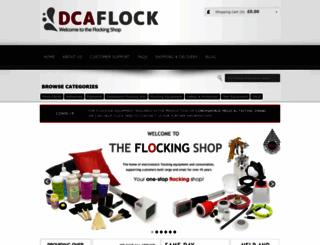 theflockingshop.co.uk screenshot