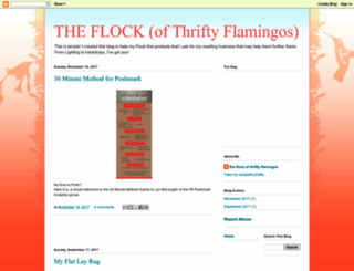 theflockofthriftyflamingos.blogspot.com screenshot