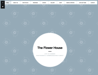 theflowerhouse.co.uk screenshot