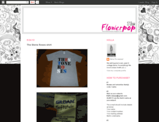 theflowerpop.blogspot.com screenshot