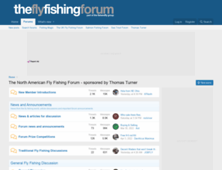 theflyfishingforum.com screenshot