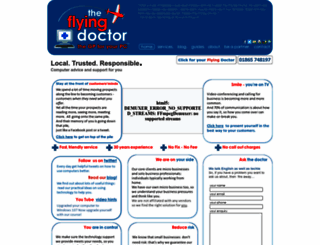 theflyingdoctor.biz screenshot