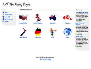 theflyingpages.com screenshot
