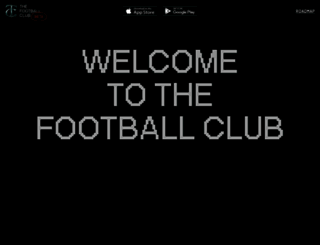 thefootballclub.com screenshot