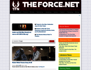 theforce.net screenshot