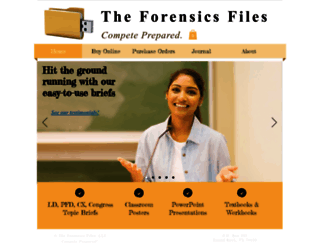 theforensicsfiles.com screenshot