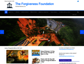 theforgivenessfoundation.org screenshot