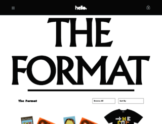 theformatmerch.com screenshot