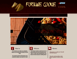 thefortunecookierestaurant.com screenshot