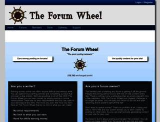 theforumwheel.com screenshot