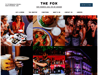 thefox.com.au screenshot