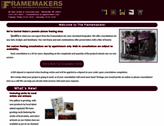 theframemakers.com screenshot