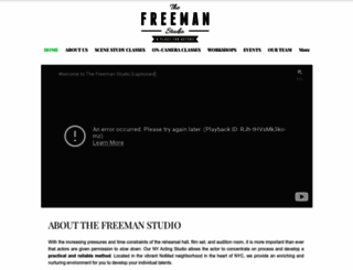 thefreemanstudio.com screenshot