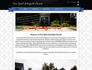 thefreespiritchurch.org screenshot
