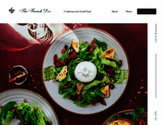 thefrenchdoor.in screenshot