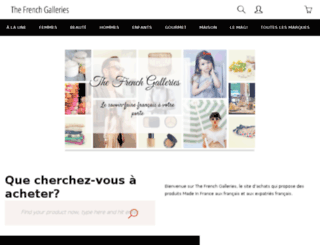 thefrenchgalleries.com screenshot