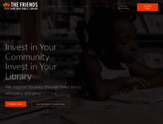 thefriends.org screenshot