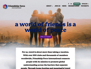 thefriendshipforce.org screenshot