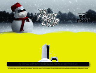 thefrostclub.com screenshot