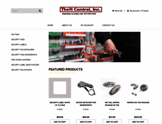 theftcontrol.com screenshot