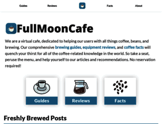 thefullmooncafe.com screenshot