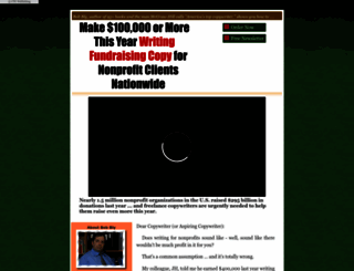 thefundraisingwriter.com screenshot