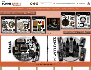 thefunkiejunkie.com screenshot