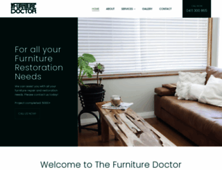 thefurnituredoctor.com.au screenshot