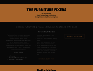thefurniturefixers.com screenshot