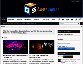 thegamersquare.com screenshot