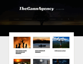 thegannagency.com screenshot