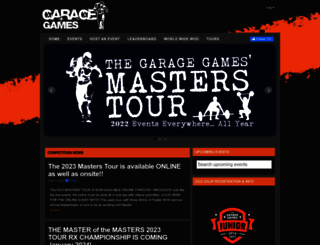 thegaragegames.com screenshot